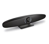 Trust Iris 4K Caméra de Conférence, Webcam avec Micro, Camera avec la Technologie Clearview et ClearSound, Solution de Videoconference Plug and Play, USB-C 3 m, Compatible avec Windows, Mac OS - Noir