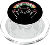Trust Issues- Funny Design for All Who are Weary of People PopSockets PopGrip pour MagSafe