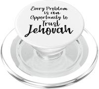 Trust Jehovah Message JW Idée du Ministère de Jéhovah PopSockets PopGrip pour MagSafe