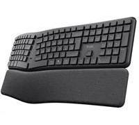 Trust Keyra - clavier - azerty FR - sans fil - multi-appareils - noir