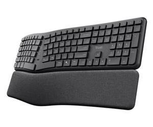 Trust Keyra Clavier sans fil multi-appareils ergonomique