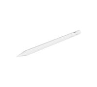 Trust Kyna Stylet Actif Blanc 13g pour iPad 2018+ et iPad Pro, Sensibilité à l'inclinaison, Rejet de la Paume, Autonomie 10h, USB-C, avec 2 Embouts