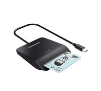 Trust Lecteur de carte à puce Primo DNI USB-C - FIPS201/TAA, ISO7816 A/B/C, câble100cm