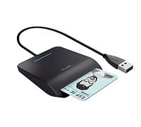 Trust Primo lecteur de cartes à puce Intérieure USB CardBus+USB 2.0 Noir