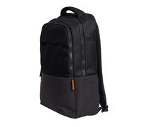 Trust Lisboa Sac à Dos Homme pour Ordinateur Portable 16 Pouces, Sac a Dos Voyage 23 Litres avec Sangle pour Chariot, Plastique Recyclé, Backpack PC Femme Collège Loisir Affaire Travail - Noir