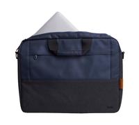 Trust Lisboa Sacoche pour ordinateur portable 16 pouces, sac à bandoulière hommes femmes avec sangle pour trolley, sac en bouteilles PET recyclées, sac de travail pour voyages d'affaires MacBook Noteb