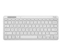 Trust LYRA Compact Wireless Keyboard - US, bílá