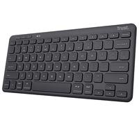 Trust Lyra kompakte, kabellose Multi-Device Tastatur mit Bluetooth &