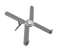 Trust Macy Portable Laptop Stand for Desk, 17.3” Foldable Laptop Riser, Ergonomi