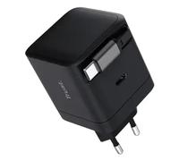 Trust Maxo Chargeur PD USB-C rétractable de 65 W