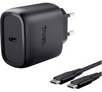 Cargador de Pared GaN Trust Maxo 45W- 1xUSB Tipo-C- 45W