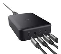 Trust Chargeur de bureau Maxo GaN 4 – 4 ports USB-C 240W – Noir