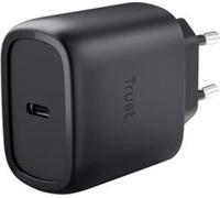 Trust Maxo USB-C GaN Charger 45W Quick Charge Black avec 2m de câble