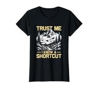 Trust me i Know a Shortcut Mountaineer Funny Hiking hikker T-Shirt Graphique avec Valeur
