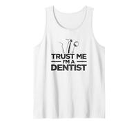 Trust Me I'm A Dentist Dentistry Dentistry Débardeur, Homme, Blanc, L