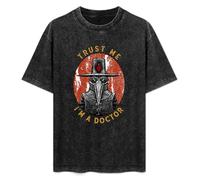 Trust Me I'm A Doctor Mens T-Shirt Unisex Black Top Tee L