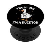 Trust Me I'm A Ducktor PopSockets PopGrip Adhésif