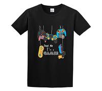 Trust Me I'm A Gamer Console Pc Controllers Joysticks Unisex 100% Cotton Short-Sleeve T-Shirts Black XL