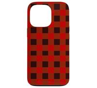 Trust Me I'm a Lumberjack Red Checked Pattern Design Graphic Coque pour iPhone 13 Pro