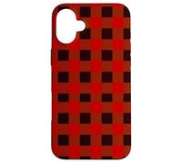Trust Me I'm a Lumberjack Red Checked Pattern Design Graphic Coque pour iPhone 16 Plus