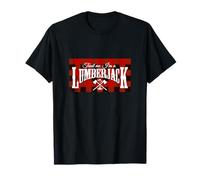 Trust Me I'm a Lumberjack Red Checked Pattern Design Graphic T-Shirt
