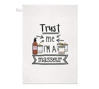Trust Me I'M A Masseur Thé Serviette Plat Tissu