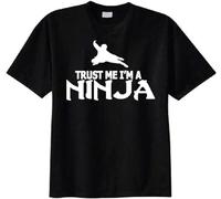 Trust Me I'm a Ninja Youth T Shirt Manches Courtes(3X-Large)