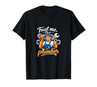 Trust Me Im A Plumber Funny Pipe Pun Graphique T-Shirt