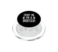 Trust Me I'm A Shuffler Bold Statement PopSockets PopGrip pour MagSafe