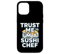 Trust Me Im A Sushi Chef Funny Japanese Food Cook Coque pour iPhone 12/12 Pro