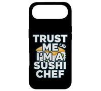 Trust Me Im A Sushi Chef Funny Japanese Food Cook Coque pour iPhone Air