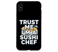 Trust Me Im A Sushi Chef Funny Japanese Food Cook Coque pour iPhone XS Max