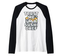 Trust Me Im A Sushi Chef Funny Japanese Food Cook Manche Raglan