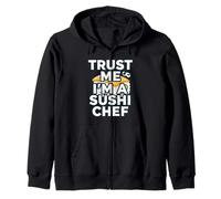 Trust Me Im A Sushi Chef Funny Japanese Food Cook Sweat à Capuche