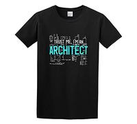 Trust Me I'm an Architect Architecture Students Cotton Shirt Men's T Shirt Black 3XL