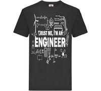 Trust Me I'm an Engineer Men's T-Shirt Black 3XL
