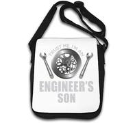Trust Me I'm An Engineer's Son Sac à bandoulière Blanc