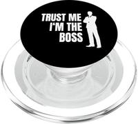 Trust Me I'm The Boss Manager Directeur De Division Chef PopSockets PopGrip pour MagSafe