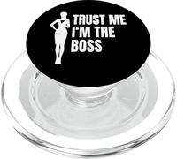 Trust Me I'm The Boss Manager Directeur De Division Chef PopSockets PopGrip pour MagSafe