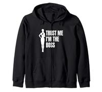 Trust Me I'm The Boss Manager Directeur De Division Chef Sweat à Capuche