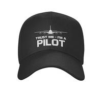 Trust Me IM Une Casquette de Baseball en Plein air Pilote, réglable, Avion Volant, Cadeau d’Aviation, Chapeau de Papa, Casquettes Snapback d’été Cadeaux pour Les fêtes
