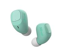 Trust Mobile Nika Compact Écouteurs Bluetooth sans Fil avec Coque de Charge (True Wireless, Micro intégré, jusqu'à 18h d'utilisation) - Turquoise