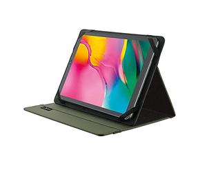 Trust Mobile Primo Housse de Tablette 10 Pouces, Étui de Protection, Vert | Matériaux Recyclés, Étui de Protection Universel avec Support Fonction