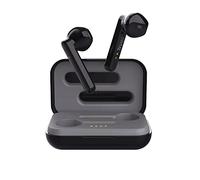Trust Mobile Primo Touch Écouteurs Bluetooth sans Fil avec Coque de Charge, True Wireless, Micro Intégré, Jusqu'à 10h d'utilisation, pour Android, Chrome OS, iOS, MacOS, Windows, Noir