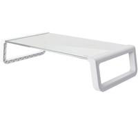 Trust 25351 support d'écran plat pour bureau Transparent, Blanc