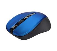 Trust Mydo Souris sans Fil avec Boutons Silencieux, 2.4GHz, Vitesse Réglable, Microrécepteur USB, Souris PC Optique pour Ordinateur Portable, Computer, Mac - Bleu