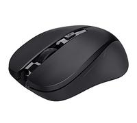 Trust Mydo Souris sans Fil avec Boutons Silencieux, 2.4GHz, Vitesse Réglable, Microrécepteur USB, Souris PC Optique pour Ordinateur Portable, Computer, Mac - Noir