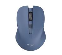 Trust Mydo Souris sans Fil Silencieux, 82 % de Plastiques Recyclés, 2,4 GHz, 1000-1800 PPP, pour Droitiers et Gauchers - Bleu G
