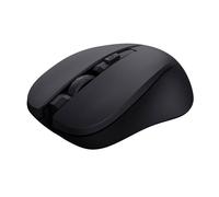 Trust Mydo Souris sans Fil Silencieux, 82 % de Plastiques Recyclés, 2,4 GHz, 1000-1800 PPP, pour Droitiers et Gauchers - Noir