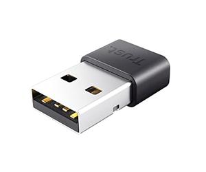 Trust Myna Adaptateur Bluetooth 5, Asaptateur USB avec Vitesse de Transfert 3 MB/s, Portée sans Fil de 10 m, Dongle USB pour PC, Ordinateur Portable, Computer - Noir